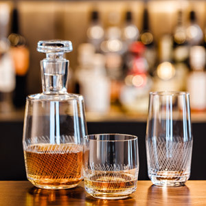 Karafki i szklanki do whisky