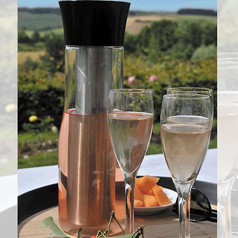 Karafka do wina lub wody z wkładem chłodzącym/ Carafe Fresh/  L'Atelier du Vin