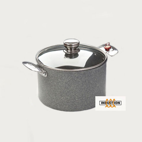 Garnek granitowy, indukcyjny, 20 cm, Ballarini PORTOFINO