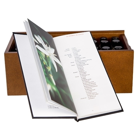 Książka + Zestaw 36 aromatów Jean Lenoir - Le Nez Du Cafe Revelation