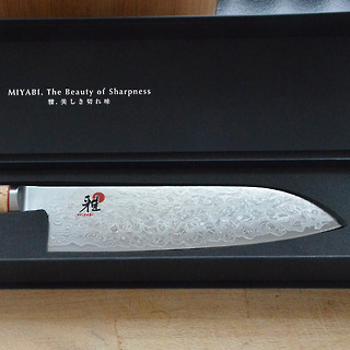 Nóż uniwersalny Santoku, 5000MCD, 18 cm, Miyabi