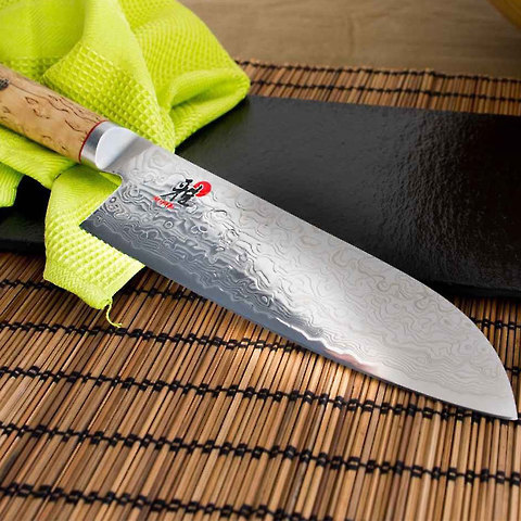 Nóż uniwersalny Santoku, 5000MCD, 18 cm, Miyabi