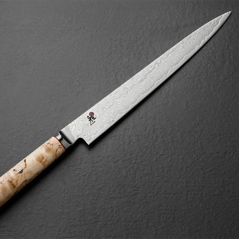 Nóż do precyzyjnego cięcia (plasterkowania) Sujihiki, 5000MCD, 24 cm, Miyabi