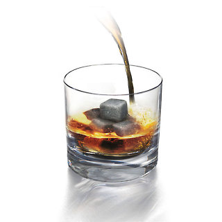 Kamienne kostki do schładzania whisky/ Stone Chill Rocks/ 9 szt/ etui/ Vin Bouquet