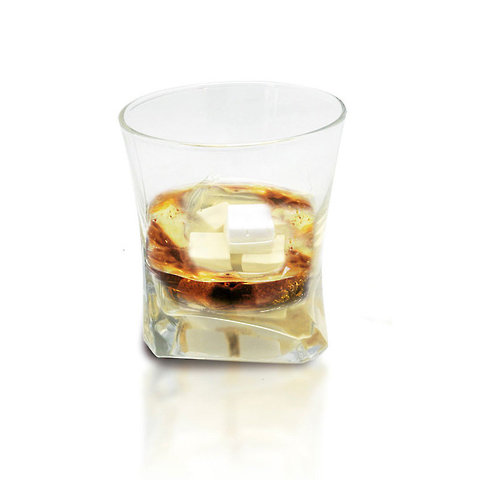 Ceramiczne kostki do schładzania whisky/ Chill Ceramic Rocks/ 9 szt/ etui/ Vin Bouquet
