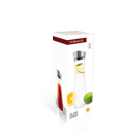 Karafka z automatycznym korkiem, 1l, Vin Bouquet