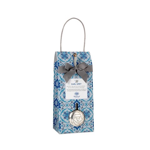 Herbata Earl Grey w zestawie z posrebrzanym zaparzaczem/ 100g/ Whittard